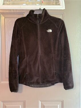 The North Face Brown Fleece Full-Zip Jacket